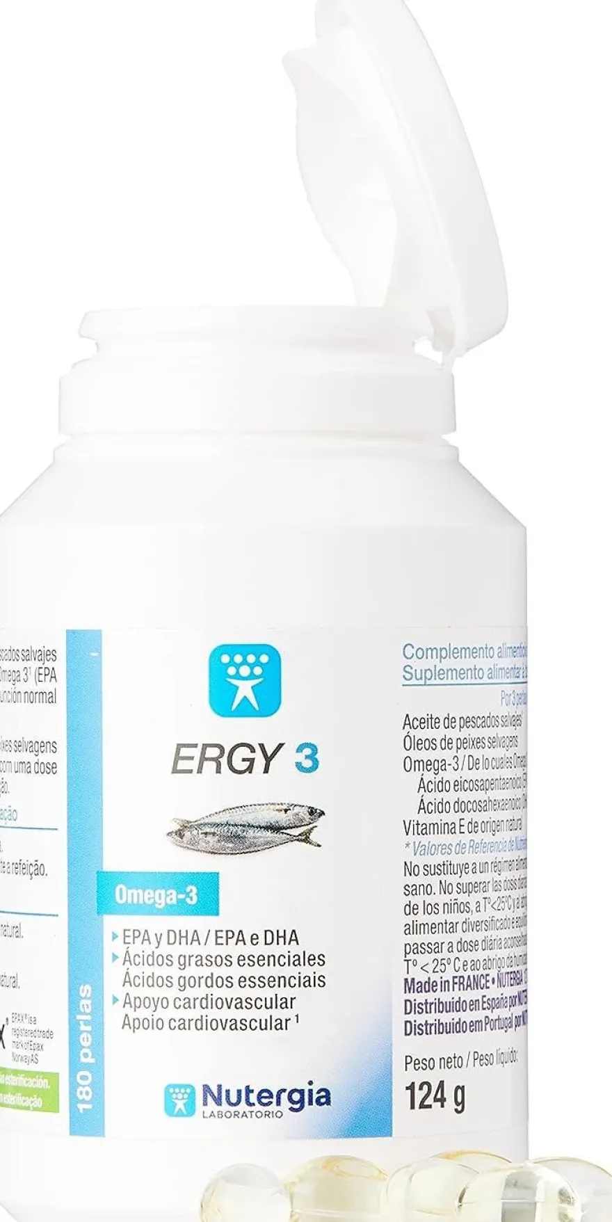 Nutergia Ergy 3 180 Perlas