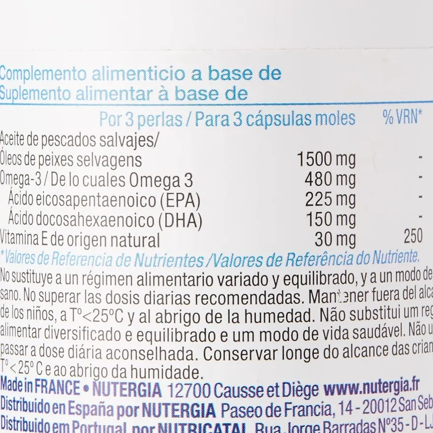 Nutergia Ergy 3 180 Perlas