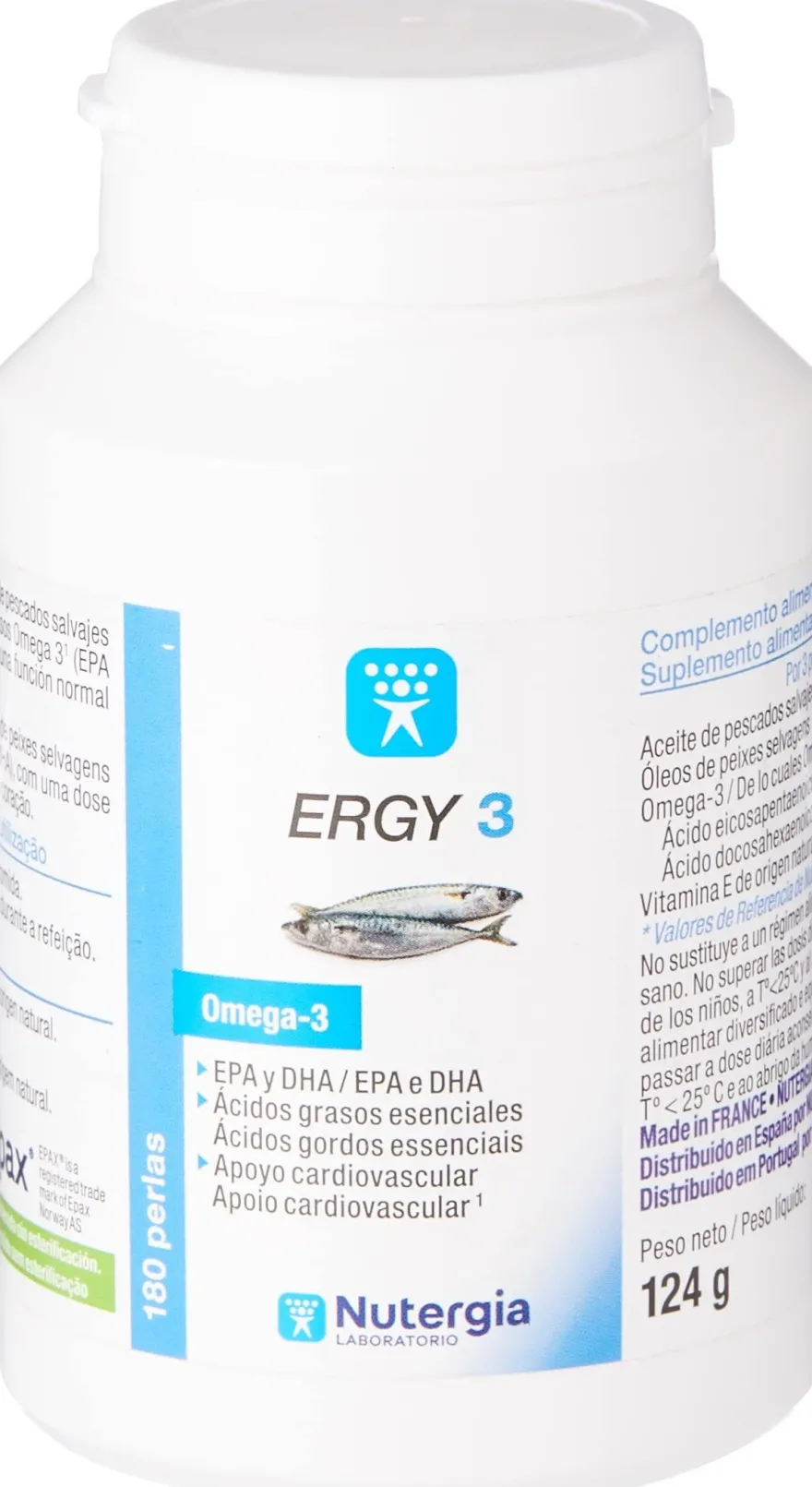 Nutergia Ergy 3 180 Perlas