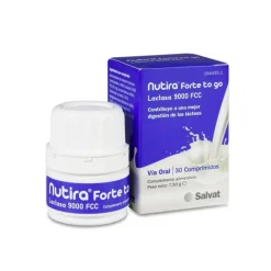 NUTIRA Forte to go Lactasa 30 Comprimidos SALVAT