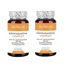 Nutralie Ashwagandha Complex Duplo 2x60 Cápsulas