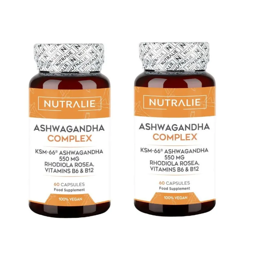 Nutralie Ashwagandha Complex Duplo 2x60 Cápsulas