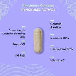 Nutralie Circulatory Complex Diosmina + Hesperidina 60 Cápsulas