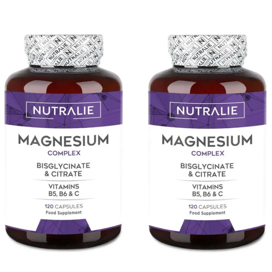 Nutralie Magnesio Complex Duplo 2x120 Cápsulas