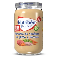 Nutribén Menestra de Verduras con Jamón y Ternera 235g