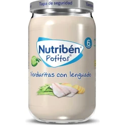 NUTRIBÉN Potito Verduritas con Lenguado 235g