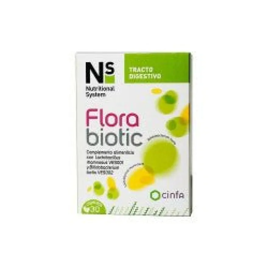 Nutritional System Florabiotic Complemento Alimenticio Cápsulas 30 ud