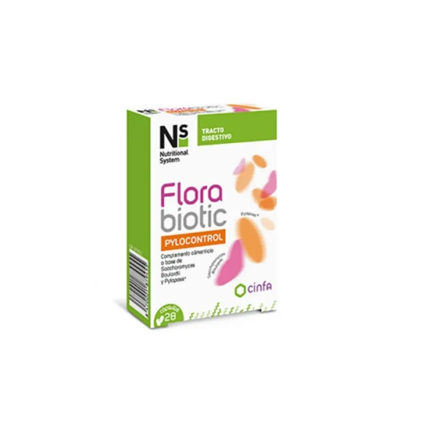 Nutritional System Florabiotic Pylocontrol Cápsulas 28 uds
