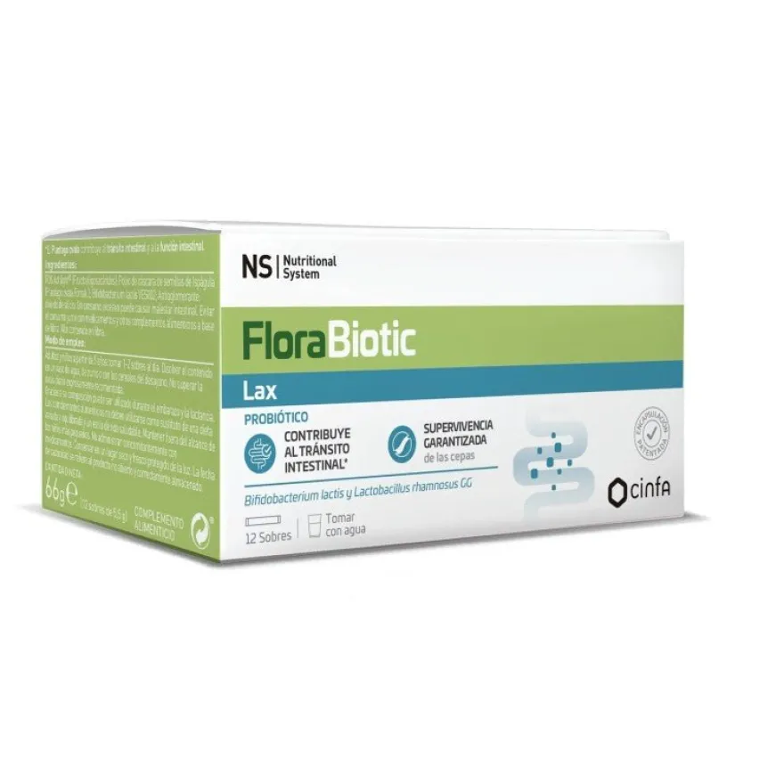 Nutritional System Florabiotic Lax Bifidobacterias 140g