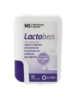 Nutritional System Lactoben Cápsulas 50 ud