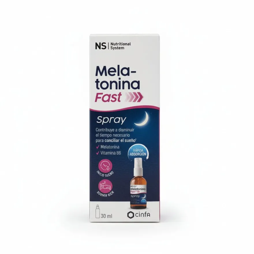 Nutritional System Melatonina Fast Spray Sublingual 30 ml