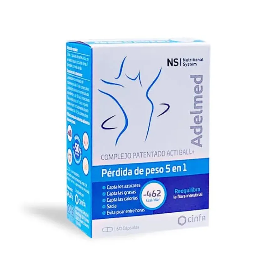 Nutritional System NS Adelmed Complemento Alimenticio 60 cápsulas
