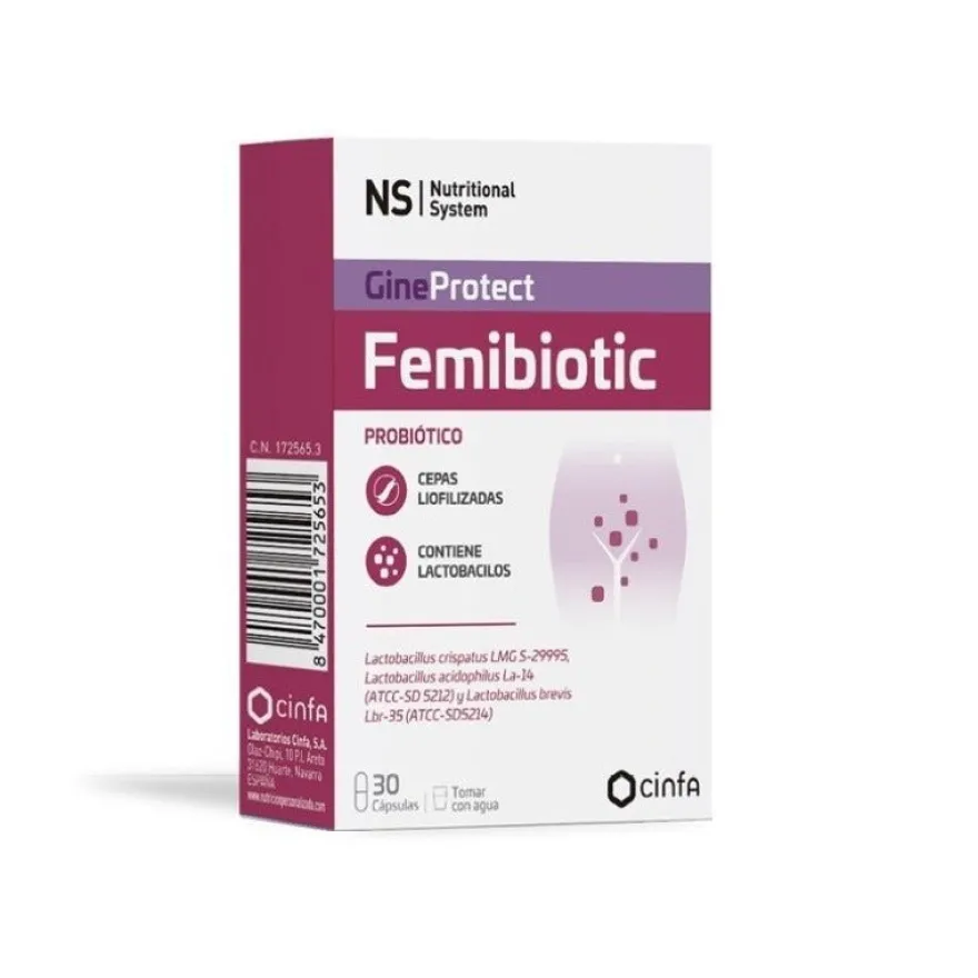 Nutritional System Ns Femibiotic Cápsulas 30 unidades