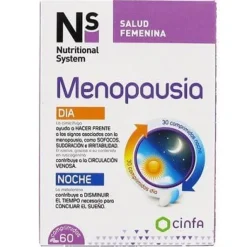 Nutritional System Ns Menopausia Comprimidos Día y Noche 60 ud