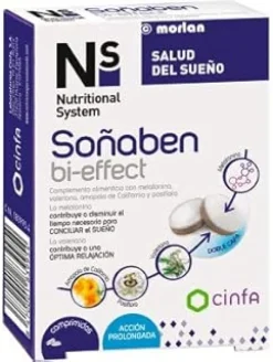 Nutritional System NS Soñaben Gummies Sabor Mora 30 uds