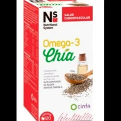 Nutritional System Omega-3 Chía 120 cápsulas