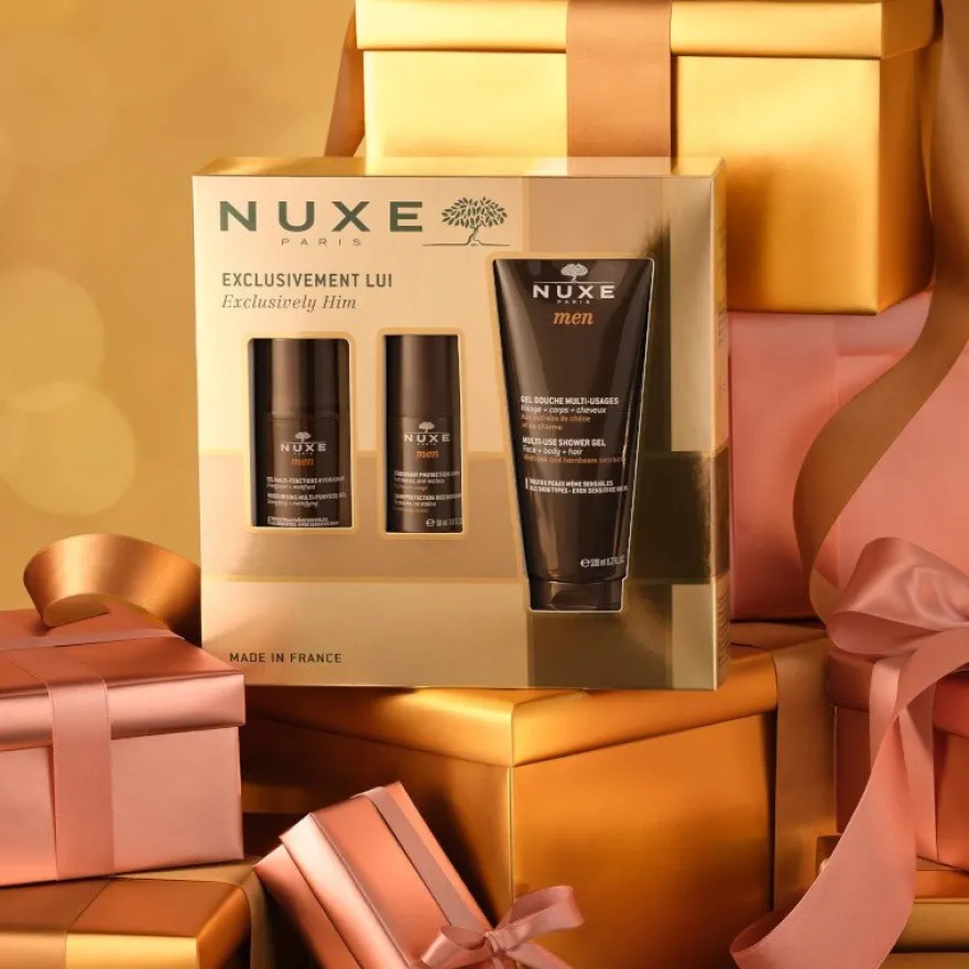 Nuxe Cofre Exclusivamente Él: set de cuidados para hombres