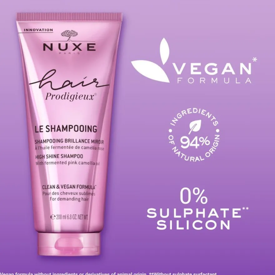 Nuxe Hair Prodigieux Champú Brillo Sublime 200ml