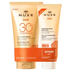 Nuxe Sun Leche Solar Fundente SPF 30+ Champú After Sun 100ml DE REGALO