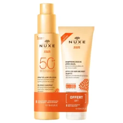 Nuxe Sun Spray Solar Delicioso SPF 50+ Champú After Sun 100ml DE REGALO