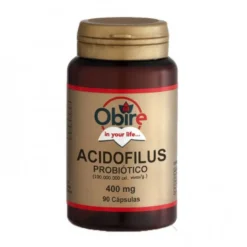 Obire Acidofilus 400 mg 90 Cápsulas