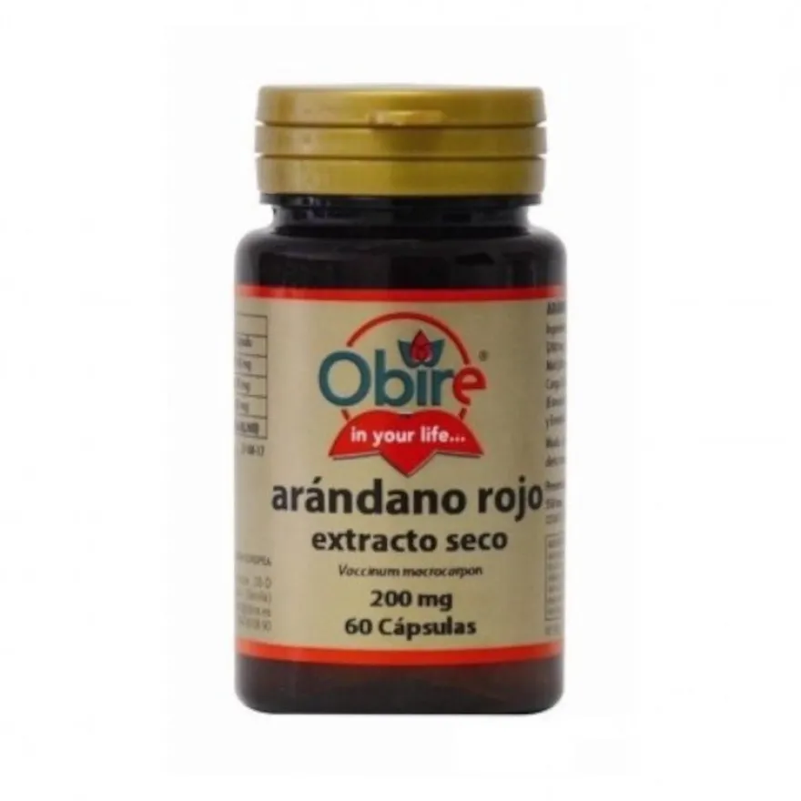Obire Arándano Rojo Extracto Seco 5000 mg 60 Cápsulas
