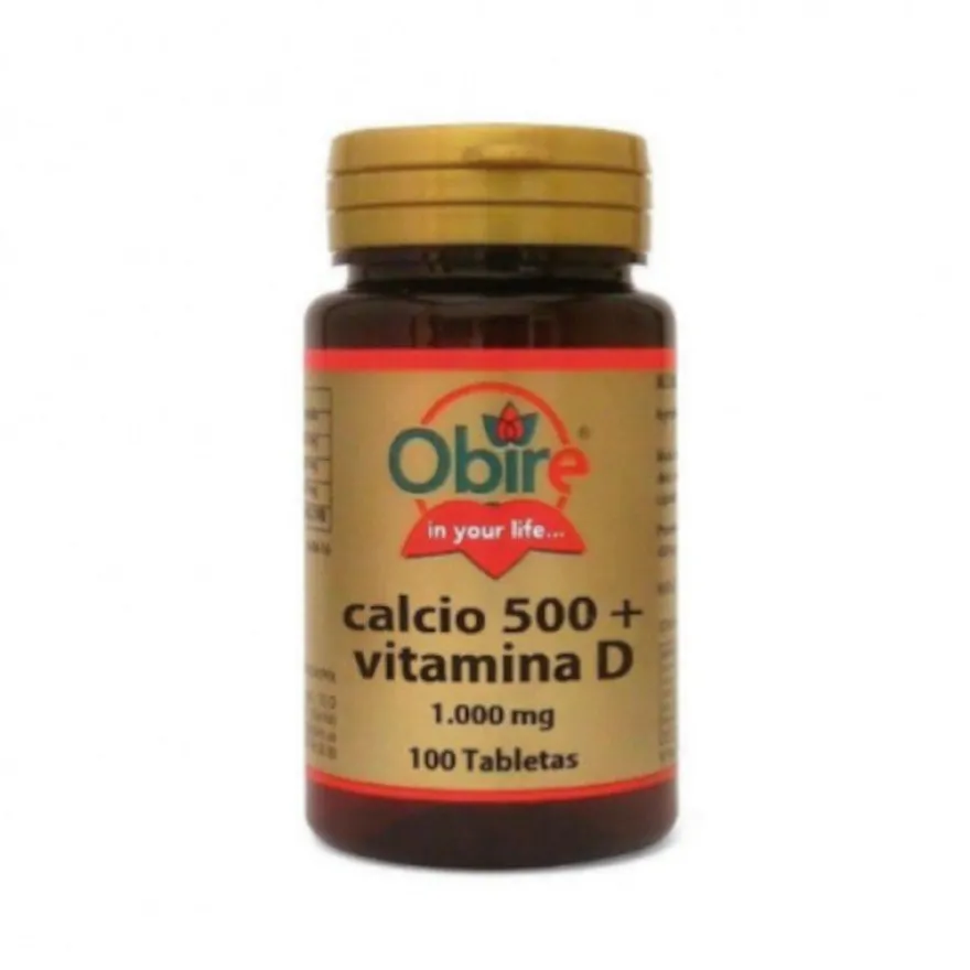 Obire Calcio 500 + Vitamina D 100 Comprimidos