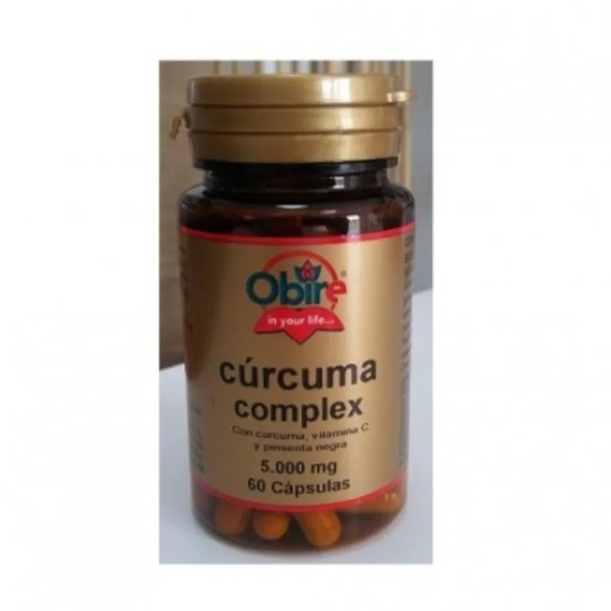 Obire Cúrcuma Complex 5000 mg 60 Cápsulas