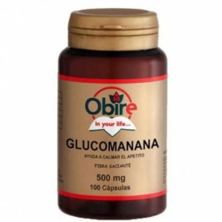 Obire Glucomanano 500 mg 100 Cápsulas
