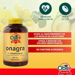 Obire Onagra 500 mg 450 Perlas