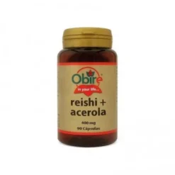 Obire Reishi (Micelio & Acerola) 400 mg 90 Cápsulas