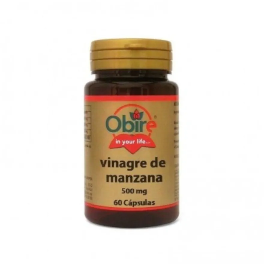 Obire Vinagre de Manzana 500 mg 60 Cápsulas