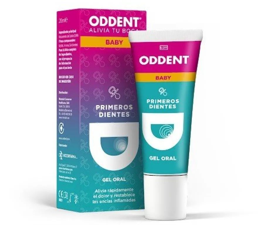 ODDENT Gel Oral Baby Primeros Dientes 20ml