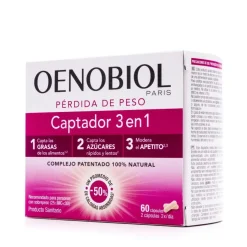 OENOBIOL Captador 3 en 1 Pérdida de Peso 60 Cápsulas