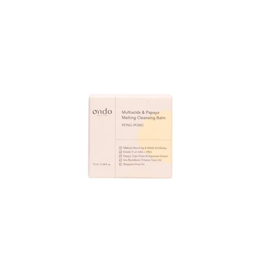 Ondo Beauty 36.5 Multiacids & Papaya Cleansing Balm 10 ml