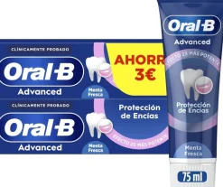 Oral-B Advanced Protección de Encías Pasta Dentífrica Duplo 2x75ml