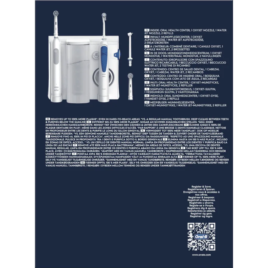 Oral-B Centro Dental Pro 1 + Oxyjet 1 unidad