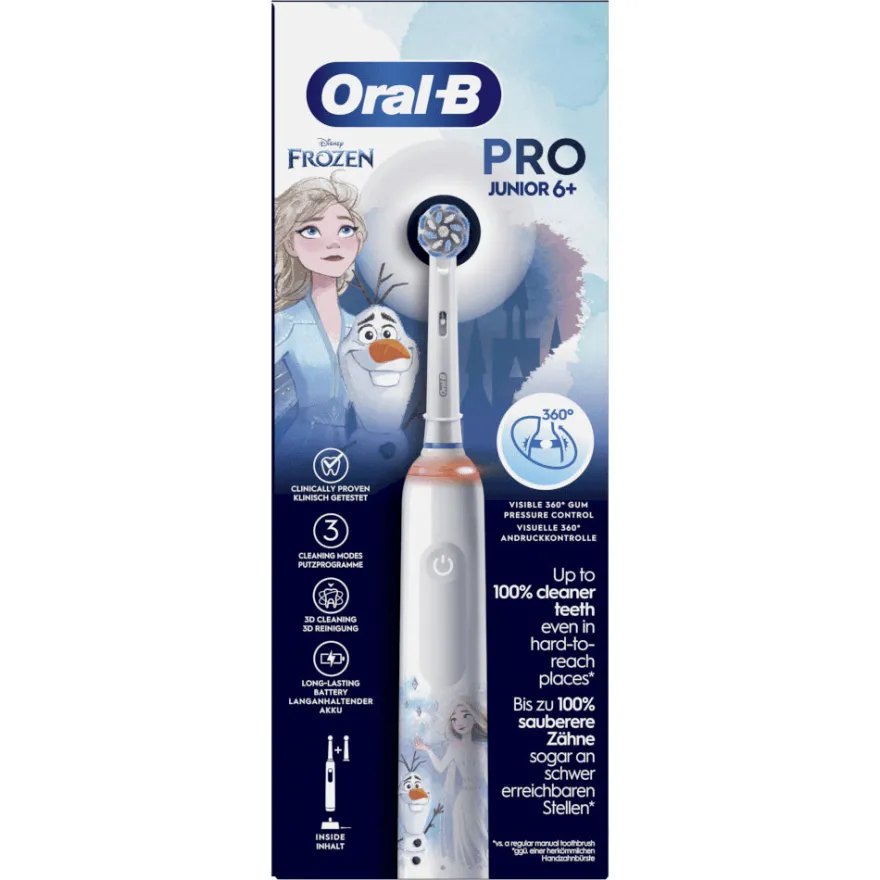 Oral-B Cepillo Recargable Pro Junior 6+ Frozen