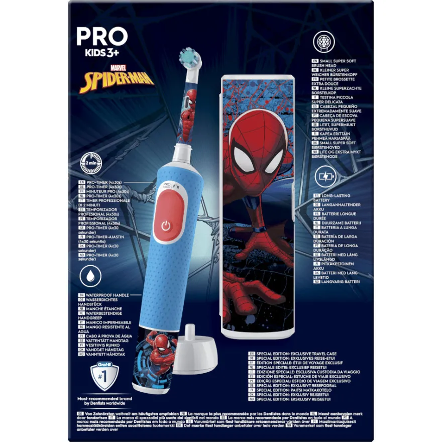 Oral-B Cepillo Recargable Vitality Kids Box Spiderman