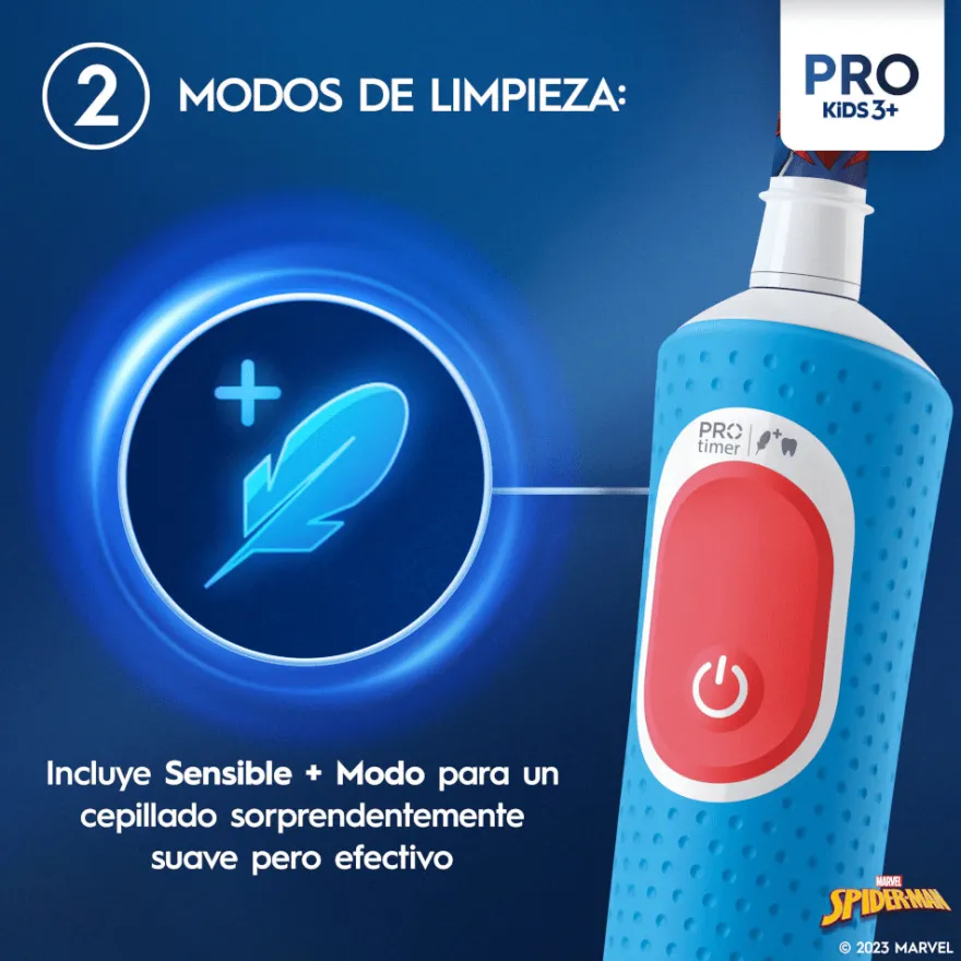 Oral-B Cepillo Recargable Vitality Kids Box Spiderman