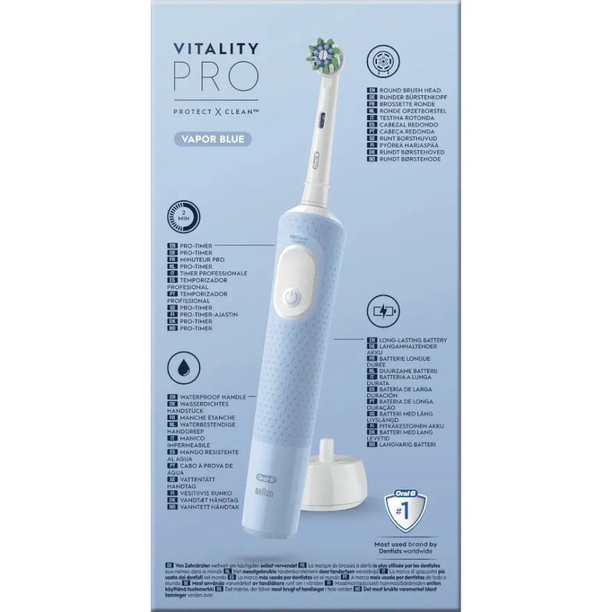 Oral-B Cepillo Recargable Vitality Pro Azul 1 unidad