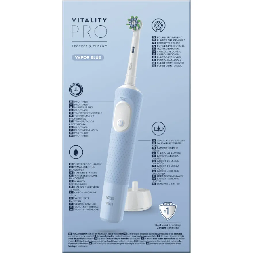 Oral-B Cepillo Recargable Vitality Pro Azul 1 unidad