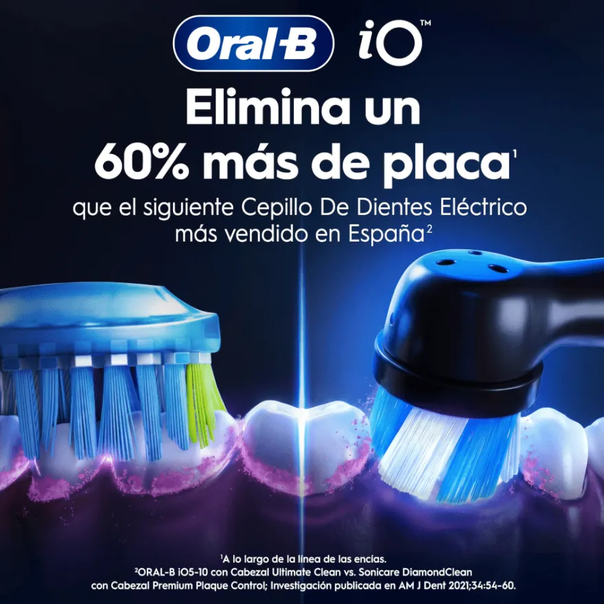 Oral-B iO 6 Cepillo De Dientes Eléctrico 4 Cabezales