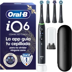 Oral-B iO 6 Cepillo De Dientes Eléctrico 4 Cabezales