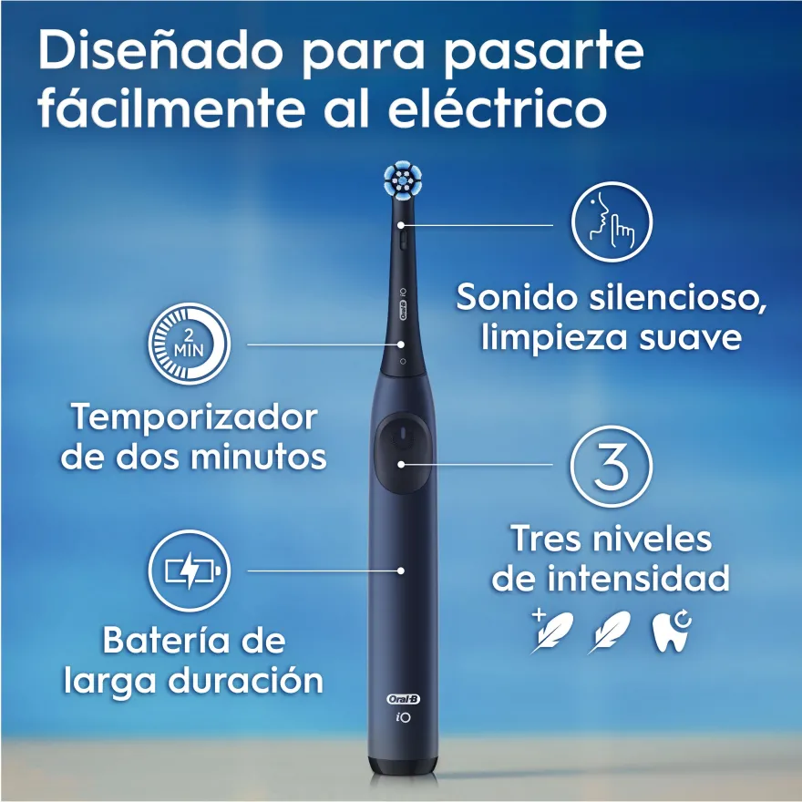 Oral-B iO2 Cepillo de Dientes Eléctrico Azul 1 ud