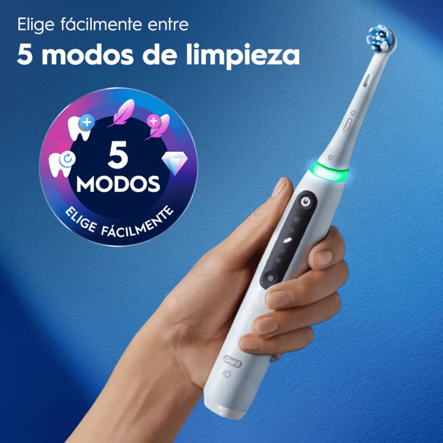 Oral-B iO 5 Cepillo de dientes eléctrico 4 cabezales Pack Regalo