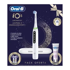 Oral-B iO 5 Cepillo de dientes eléctrico 4 cabezales Pack Regalo