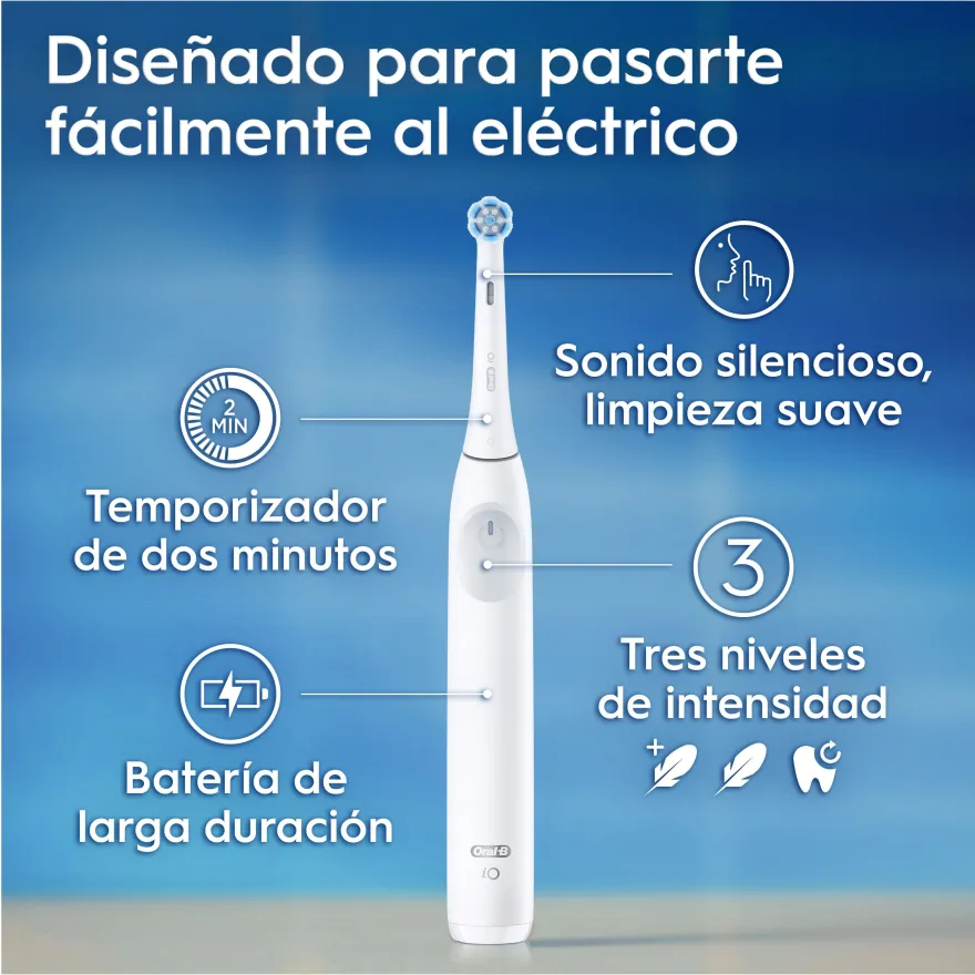 Oral-B iO2 Cepillo de Dientes Eléctrico Blanco 1 ud