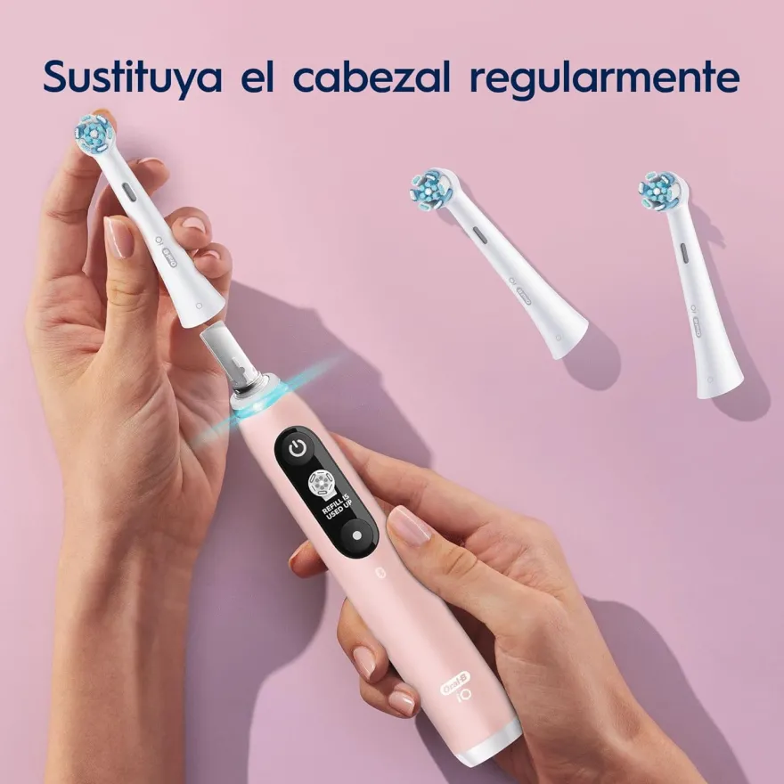 Oral-B iO Gentle Care Cabezal de Cepillo Blanco 6 uds