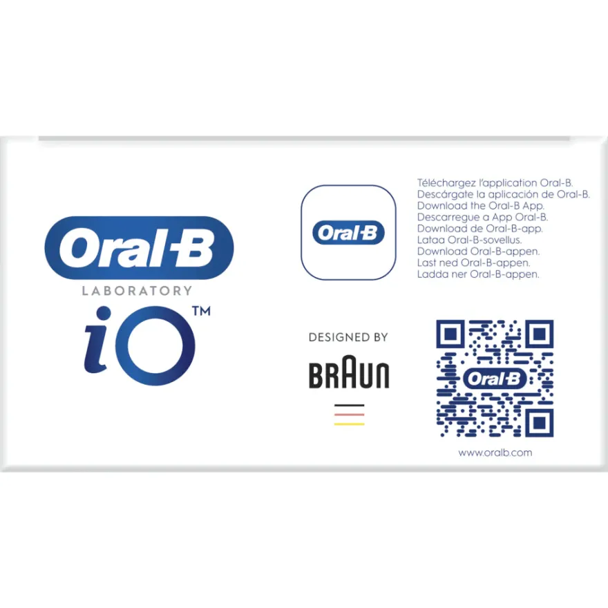 Oral-B iO 5 Laboratory Professional Cepillo Eléctrico Blanco